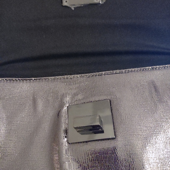 BCBGeneration Metallic Clutch with Turn Lock - Picture 6 of 11